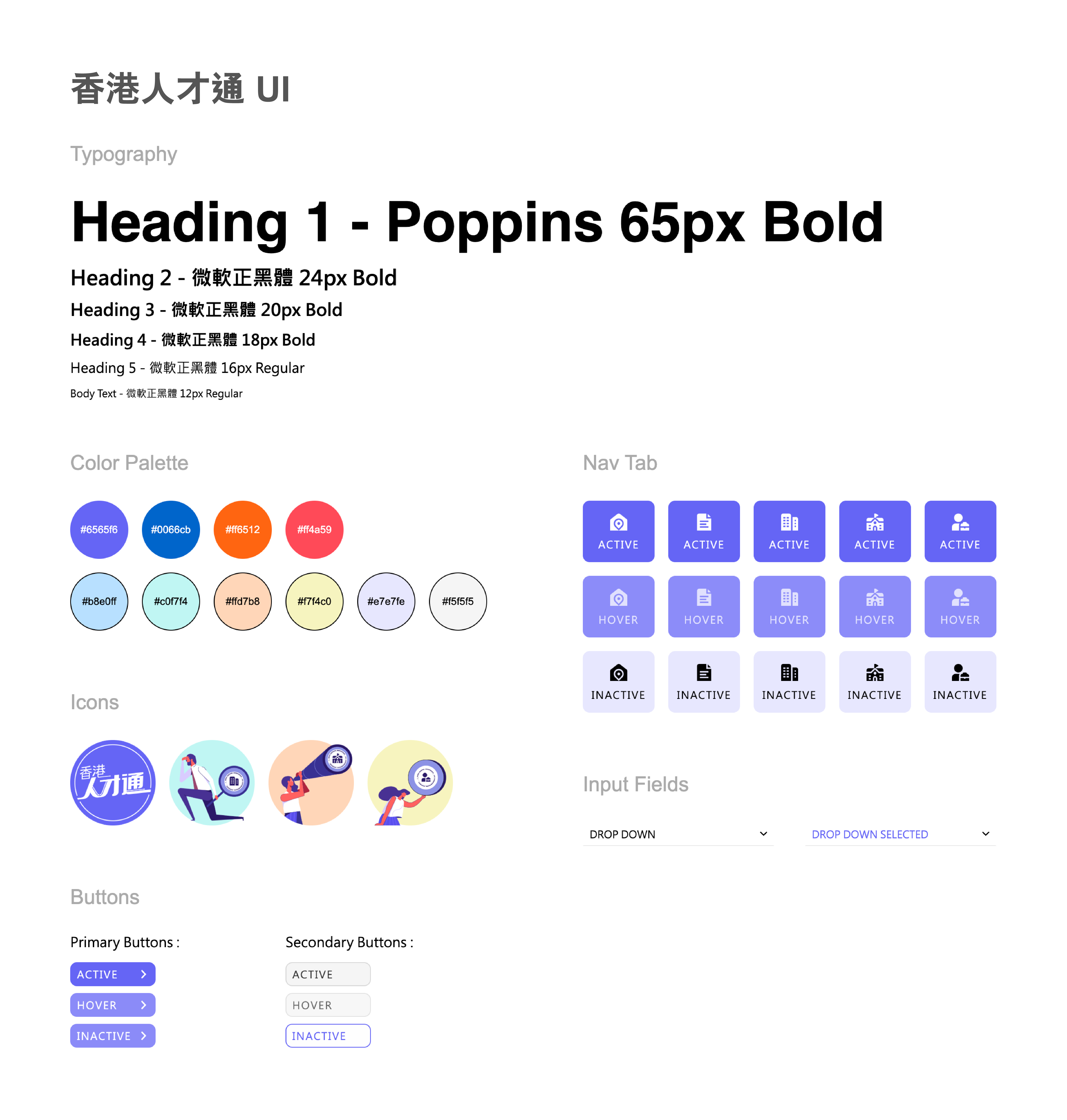 香港人才通 Keyscreen - Web